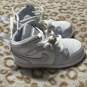 Kids White Sneakers